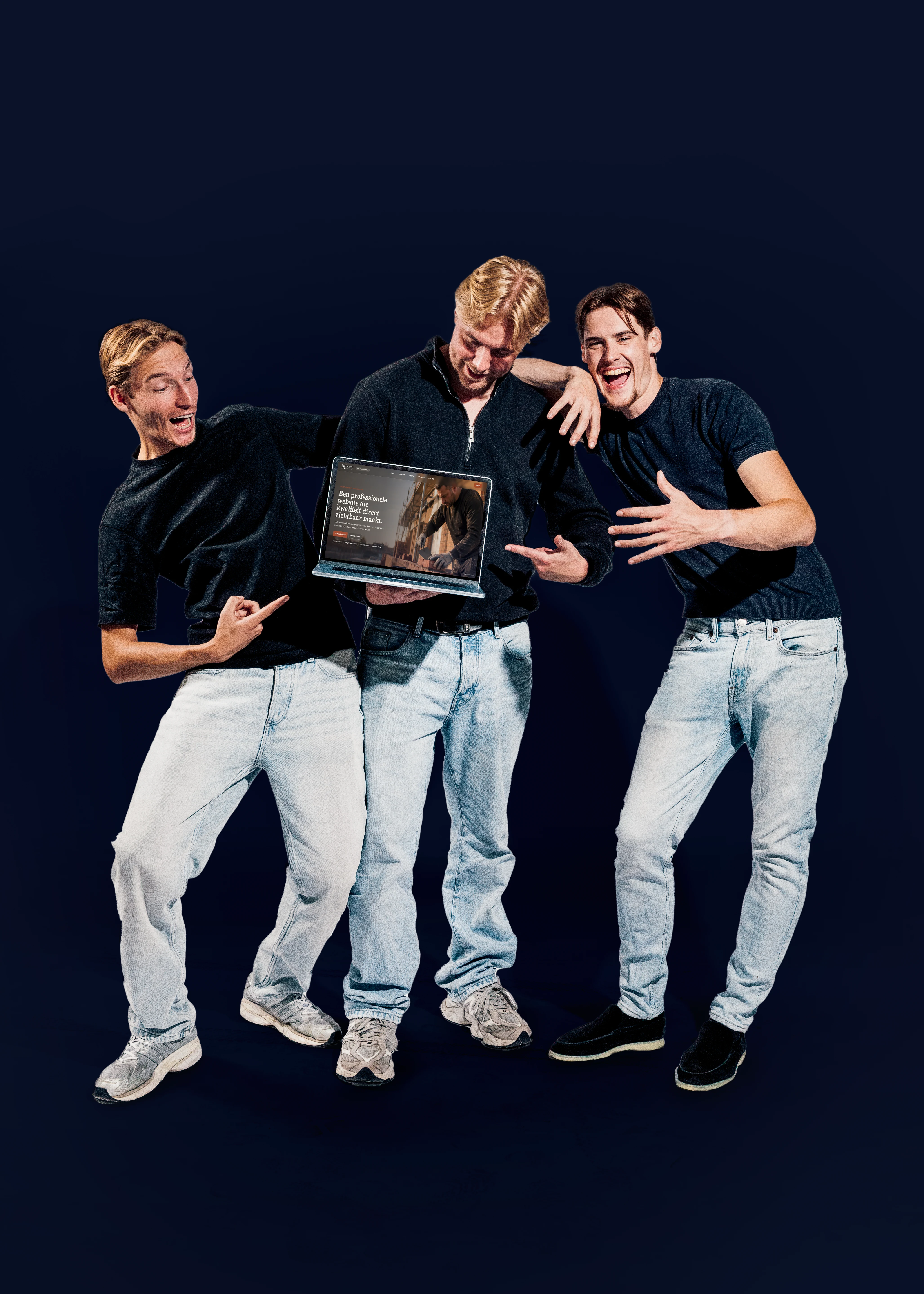 Het team van Neuij Ventures presenteert een Online Fundament-website